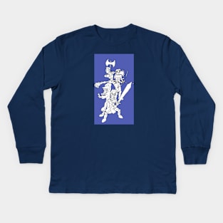 Dungeon Raid 101: Teamwork Kids Long Sleeve T-Shirt